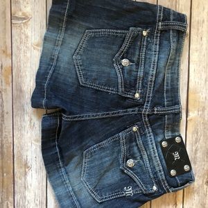 Miss Me Jean Shorts. Size 30. Never worn.